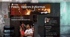 Desktop Screenshot of fatosvaloresenormas.blogspot.com