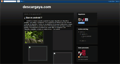 Desktop Screenshot of descargasmg.blogspot.com