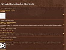 Tablet Screenshot of cifrasilluminati.blogspot.com