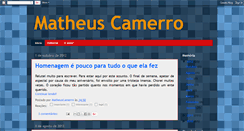 Desktop Screenshot of matheuscamerro.blogspot.com