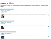 Tablet Screenshot of alastonkriitikko.blogspot.com