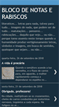 Mobile Screenshot of blocodenotaserabiscos.blogspot.com