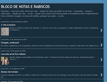 Tablet Screenshot of blocodenotaserabiscos.blogspot.com