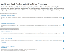 Tablet Screenshot of prescriptioncoverage.blogspot.com