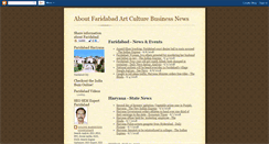 Desktop Screenshot of faridabadwebsite.blogspot.com