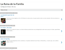 Tablet Screenshot of la-ruina-de-la-familia.blogspot.com