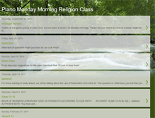 Tablet Screenshot of mondaymorninginstitute.blogspot.com