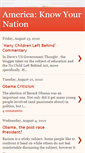 Mobile Screenshot of americaknowyournation.blogspot.com