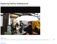 Tablet Screenshot of efashionunderground.blogspot.com