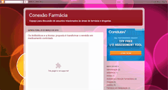Desktop Screenshot of conexaofarmacia.blogspot.com