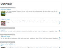 Tablet Screenshot of craft-witch.blogspot.com