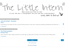 Tablet Screenshot of littleintern.blogspot.com