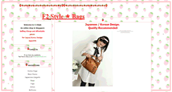 Desktop Screenshot of f2style-bags.blogspot.com