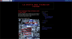 Desktop Screenshot of lacuevadeltigre.blogspot.com