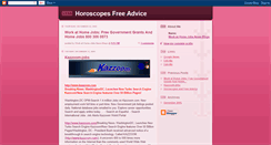 Desktop Screenshot of kazzoom-horoscopes.blogspot.com
