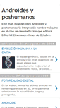 Mobile Screenshot of androidesyposhumanos.blogspot.com
