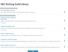 Tablet Screenshot of okcknitlibrary.blogspot.com