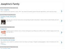 Tablet Screenshot of josiesfamily.blogspot.com