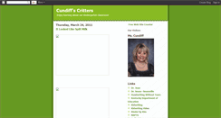 Desktop Screenshot of cundiffskindergartencritters.blogspot.com