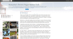 Desktop Screenshot of kenyattasbrownsugarbabiestalk.blogspot.com