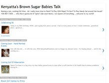 Tablet Screenshot of kenyattasbrownsugarbabiestalk.blogspot.com