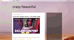 Desktop Screenshot of crazbeau6.blogspot.com