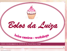 Tablet Screenshot of bolos-da-luiza.blogspot.com