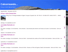 Tablet Screenshot of calcorreando.blogspot.com