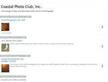 Tablet Screenshot of coastalphotoclub.blogspot.com