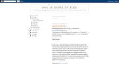 Desktop Screenshot of godisinthetvzine.blogspot.com