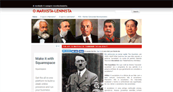 Desktop Screenshot of omarxistaleninista.blogspot.com