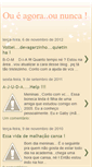 Mobile Screenshot of euzinha-ouagoraoununca.blogspot.com