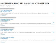 Tablet Screenshot of prcnursing.blogspot.com