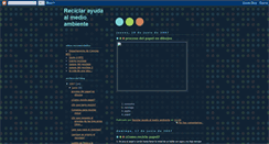 Desktop Screenshot of losjovenesreciclan.blogspot.com