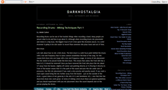 Desktop Screenshot of darknostalgia.blogspot.com