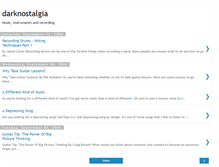 Tablet Screenshot of darknostalgia.blogspot.com