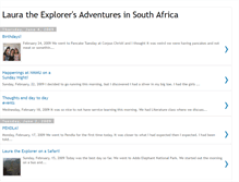 Tablet Screenshot of laurasouthafrica.blogspot.com