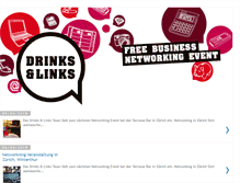 Tablet Screenshot of drinksandlinks.blogspot.com