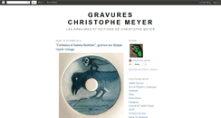 Desktop Screenshot of christophemeyergravures.blogspot.com