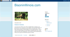 Desktop Screenshot of bisoninillinois.blogspot.com