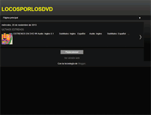 Tablet Screenshot of locosxlosdvd.blogspot.com