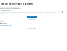 Tablet Screenshot of djbpromotions.blogspot.com