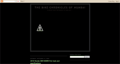 Desktop Screenshot of mumbaion2wheels.blogspot.com