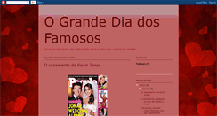 Desktop Screenshot of ograndediadosfamosos.blogspot.com