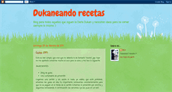 Desktop Screenshot of dukaneandorecetas.blogspot.com