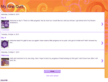 Tablet Screenshot of myfirstquilt.blogspot.com