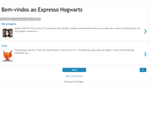 Tablet Screenshot of feedsdoexpresshogwarts.blogspot.com