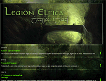 Tablet Screenshot of legion-elfica.blogspot.com