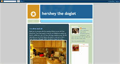 Desktop Screenshot of hersheythedoglet.blogspot.com