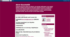 Desktop Screenshot of dore-kozmetik.blogspot.com